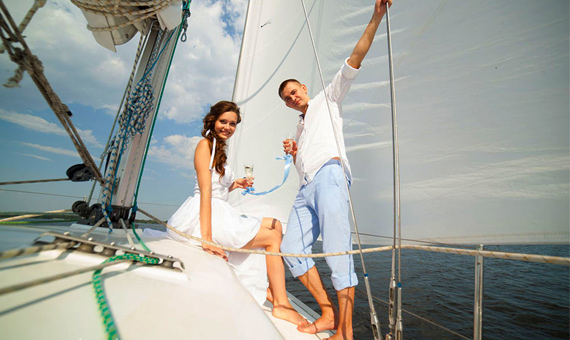 Свадебное путешествие на яхте ᐈ Tortuga Tours